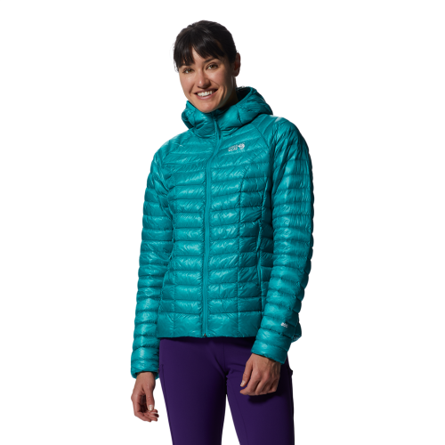 Mountain Hardwear Damen Ghost Whisperer/2 Hoody - blau (Grösse: M) von Mountain Hardwear