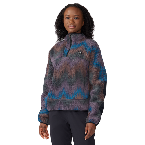 Mountain Hardwear Damen HiCamp™ Fleece Printed Pullover - violett (Grösse: S) von Mountain Hardwear