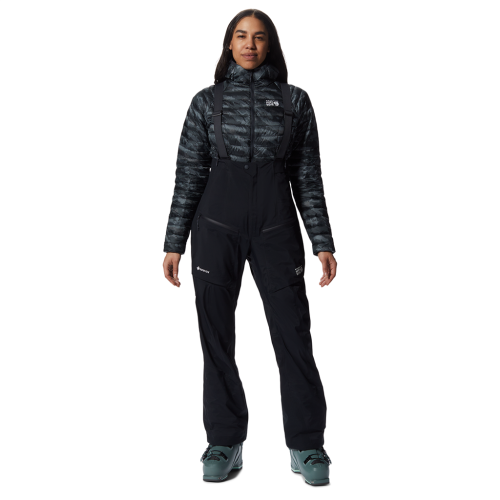 Mountain Hardwear Damen High Exposure Bib - schwarz (Grösse: L) von Mountain Hardwear