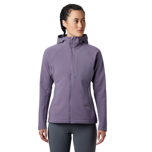 Mountain Hardwear Damen Keele Hoody - violett (Grösse: L) von Mountain Hardwear