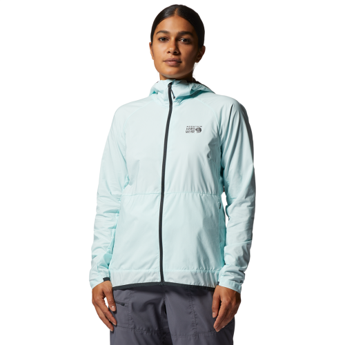 Mountain Hardwear Damen Kor AirShell Hoody - blau (Grösse: XS) von Mountain Hardwear