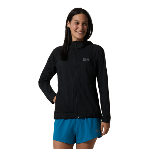 Mountain Hardwear Damen Kor AirShell Hoody - schwarz (Grösse: L) von Mountain Hardwear