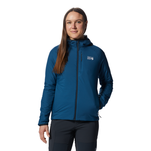 Mountain Hardwear Damen Kor Strata™ Hoody - blau (Grösse: L) von Mountain Hardwear