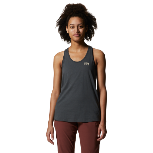 Mountain Hardwear Damen MHDamen Logo™ Tank - schwarz (Grösse: L) von Mountain Hardwear