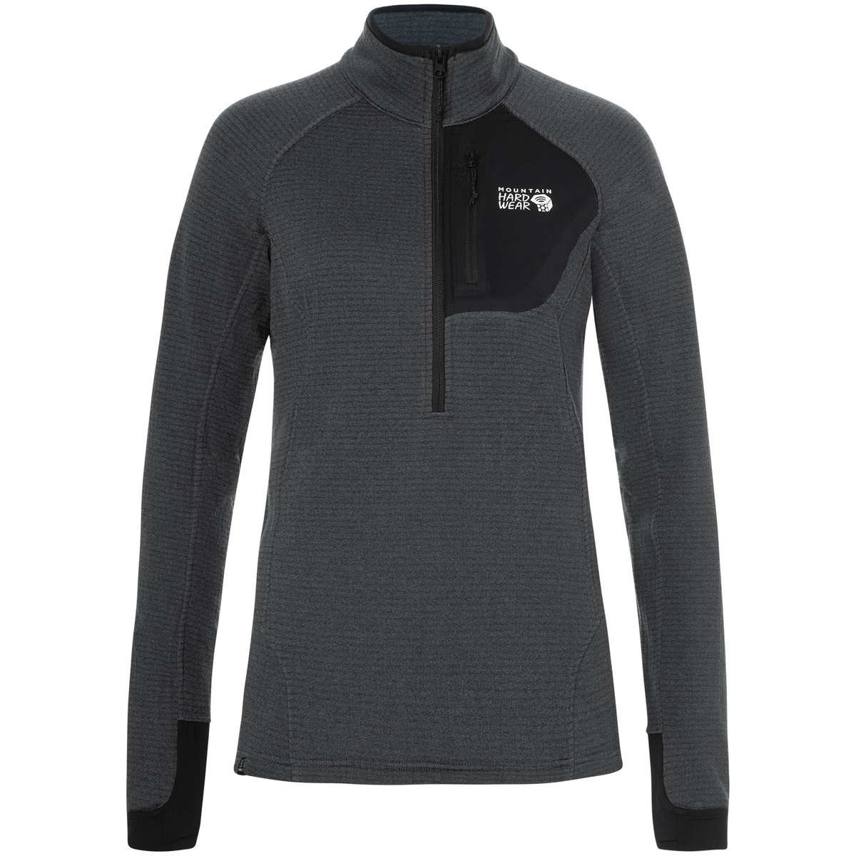 Mountain Hardwear Damen Polartec Power Grid Half Zip Longsleeve von Mountain Hardwear