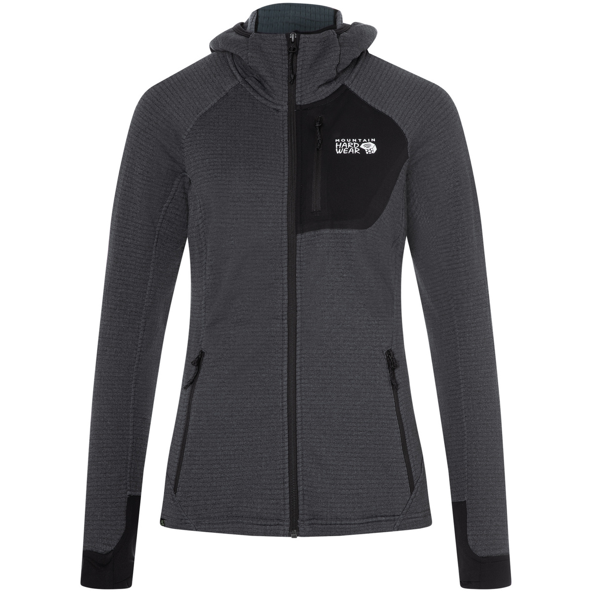 Mountain Hardwear Damen Polartec Power Grid Hoodie Jacke Mountain Hardwear Damen Polartec Power Grid Hoodie Jacke von Mountain Hardwear