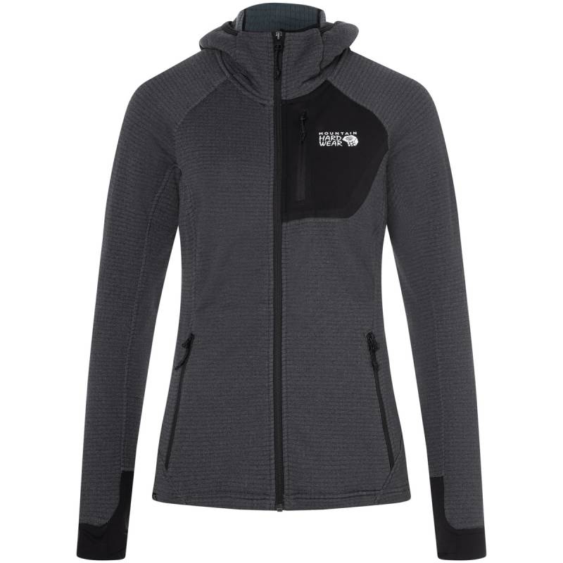 Mountain Hardwear Damen Polartec Power Grid Hoodie Jacke von Mountain Hardwear