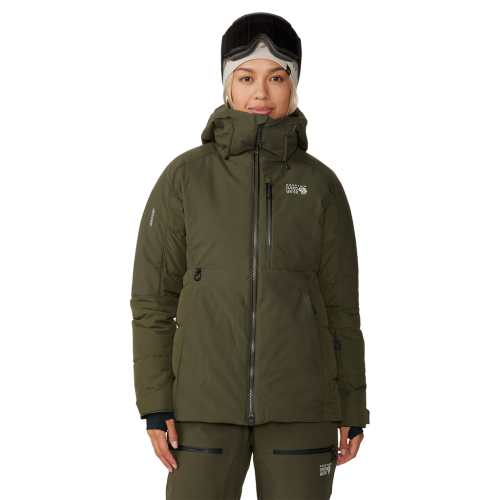 Mountain Hardwear Damen Powder Down Jacket - grün (Grösse: L) von Mountain Hardwear