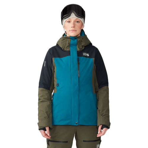 Mountain Hardwear Damen Powder Maven™ Jacket - blau (Grösse: S) von Mountain Hardwear