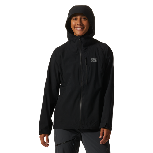 Mountain Hardwear Damen Stretch Ozonic Jacket - schwarz (Grösse: L) von Mountain Hardwear