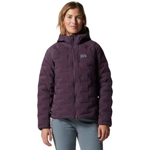 Mountain Hardwear Damen Stretchdown Hoody - violett (Grösse: M) von Mountain Hardwear