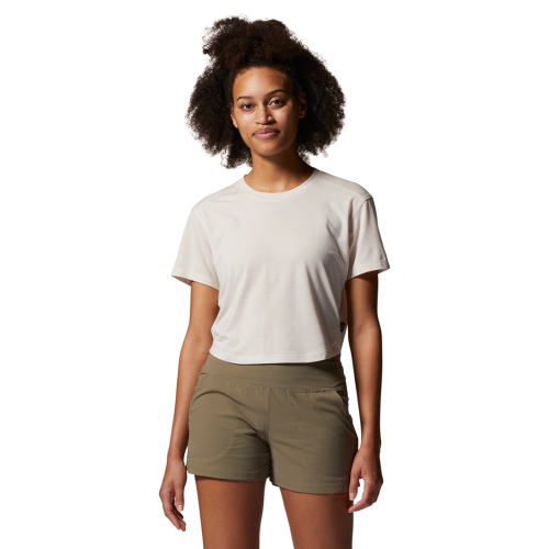 Mountain Hardwear Damen Trek N Go™ Short Sleeve - beige (Grösse: L) von Mountain Hardwear