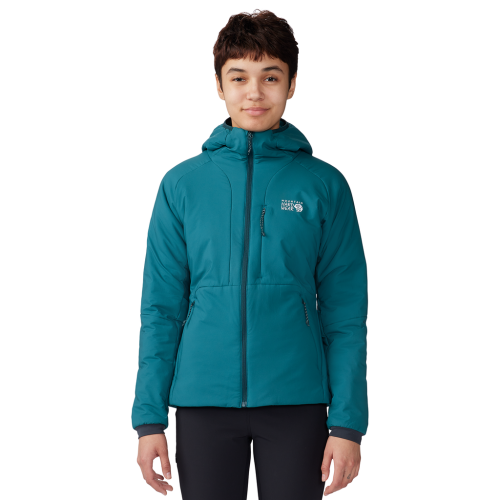 Mountain Hardwear Kor Stasis™ Hoody - blau (Grösse: M) von Mountain Hardwear