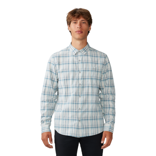 Mountain Hardwear M Big Cottonwood LS Shirt - grau (Grösse: L) von Mountain Hardwear