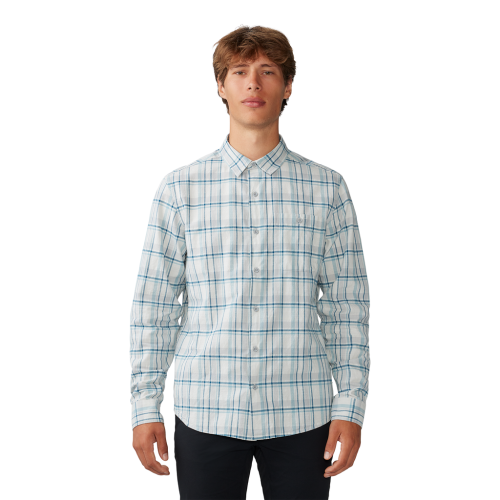 Mountain Hardwear M Big Cottonwood LS Shirt - grau (Grösse: M) von Mountain Hardwear