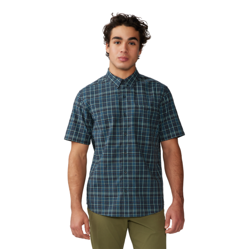 Mountain Hardwear M Big Cottonwood SS Shirt - schwarz (Grösse: L) von Mountain Hardwear