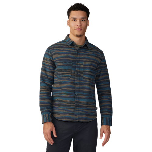 Mountain Hardwear M Granite Peak Long Sleeve Flannel Shirt - blau (Grösse: XL) von Mountain Hardwear