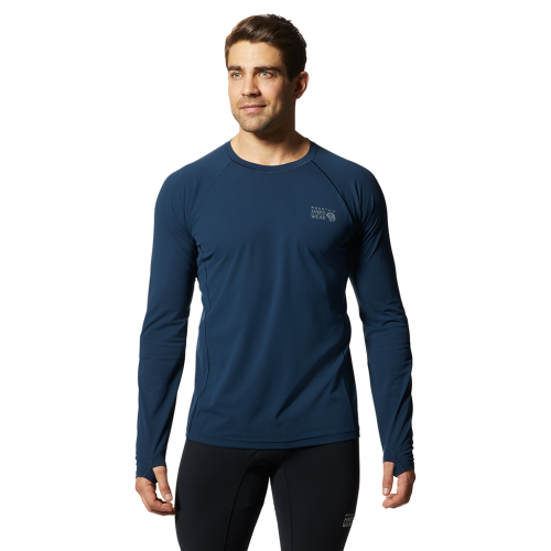 Mountain Hardwear M Mountain Stretch™ Long Sleeve - blau (Grösse: L) von Mountain Hardwear