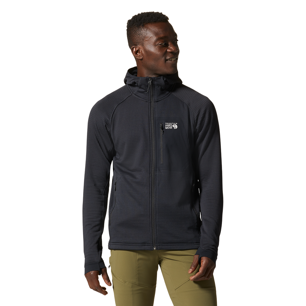 Mountain Hardwear M Polartec® Power Grid™ Full Zip Hoody von Mountain Hardwear