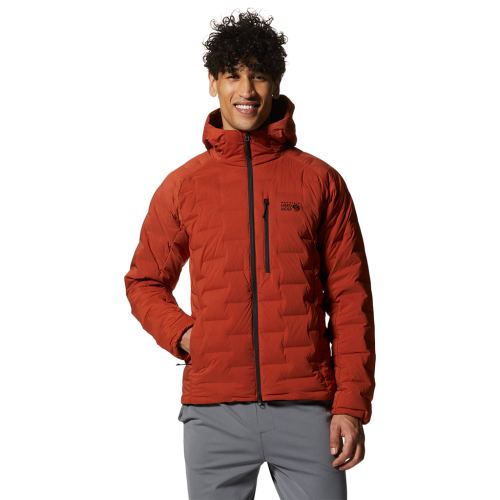 Mountain Hardwear M Stretchdown Hoody - rot (Grösse: L) von Mountain Hardwear