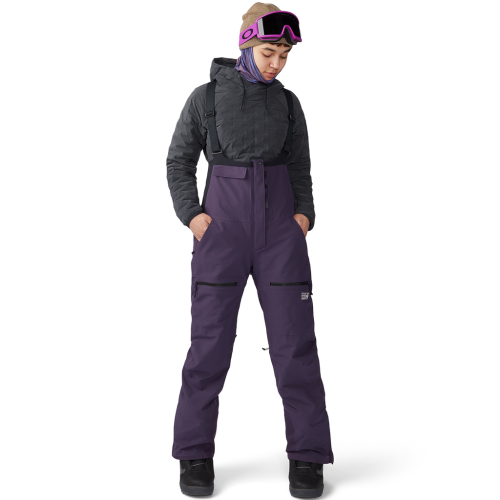 Mountain Hardwear Powder Maven™ Bib - violett (Grösse: M) von Mountain Hardwear