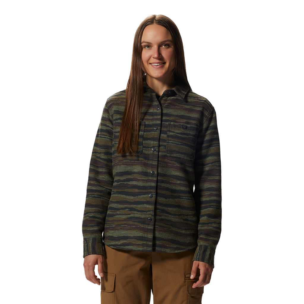 Mountain Hardwear W Granite Peak Long Sleeve Flannel Shirt Mountain Hardwear W Granite Peak Long Sleeve Flannel Shirt von Mountain Hardwear