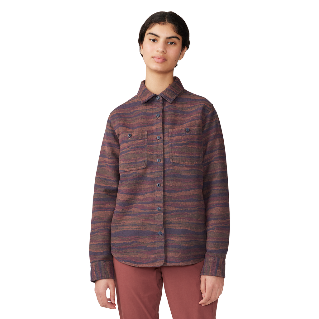 Mountain Hardwear W Granite Peak Long Sleeve Flannel Shirt Mountain Hardwear W Granite Peak Long Sleeve Flannel Shirt von Mountain Hardwear