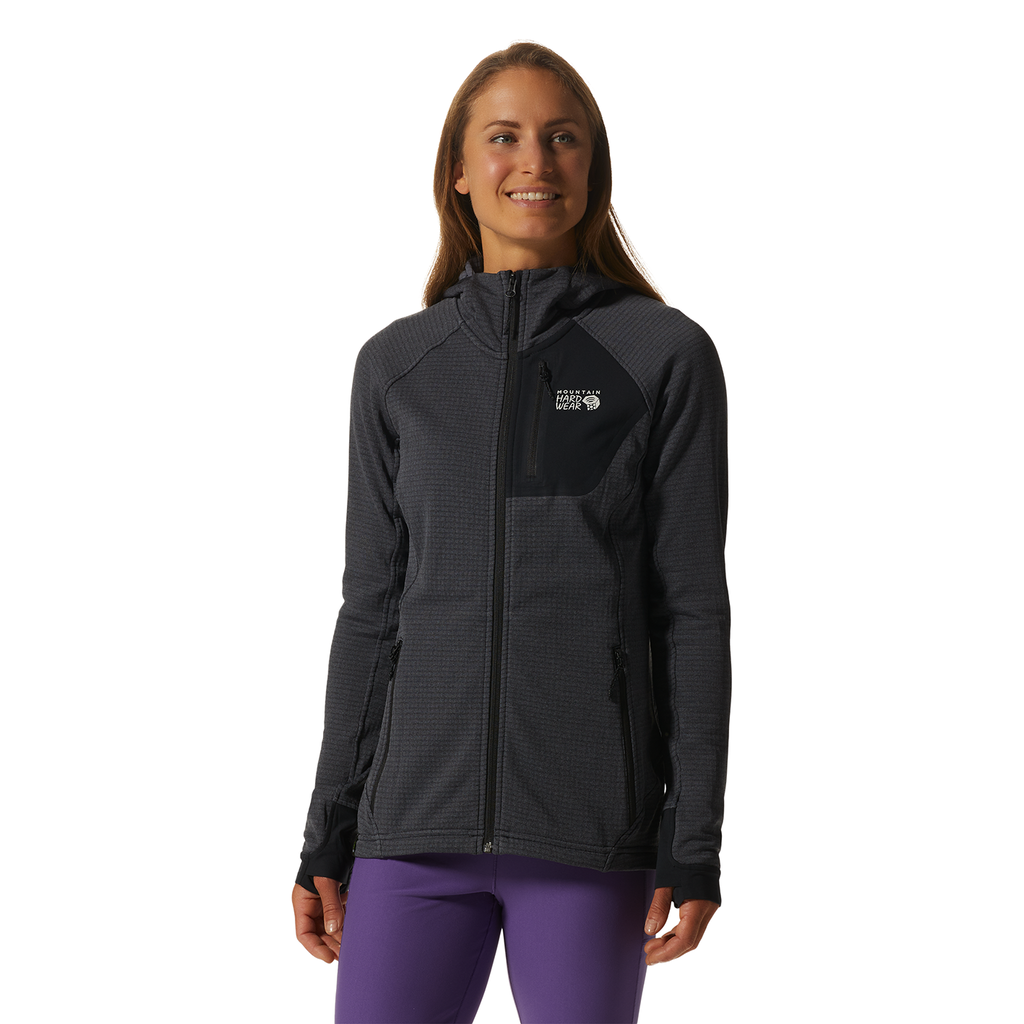 Mountain Hardwear W Polartec® Power Grid™ Full Zip Hoody von Mountain Hardwear