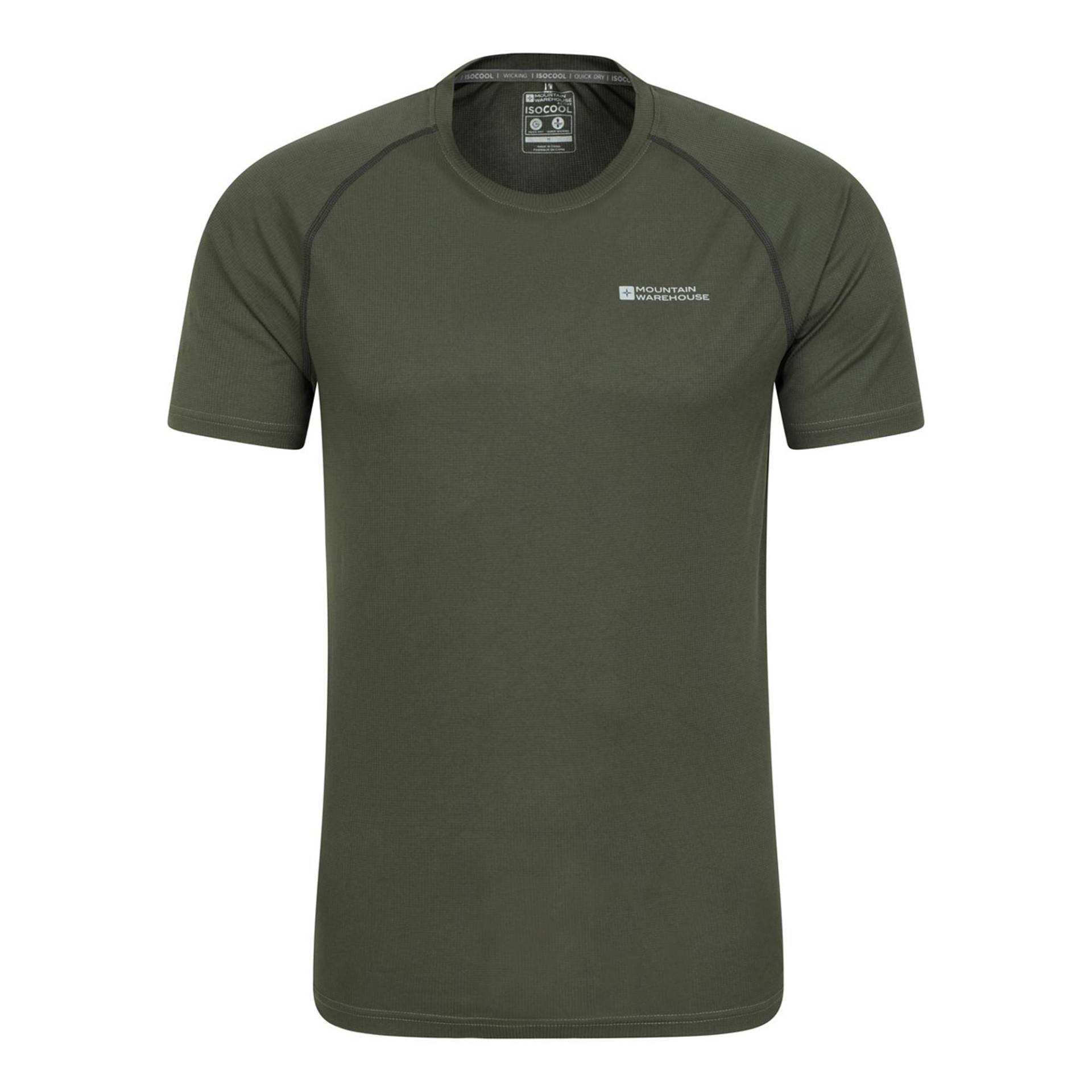 Aero Ii Tshirt Herren Grün L von Mountain Warehouse