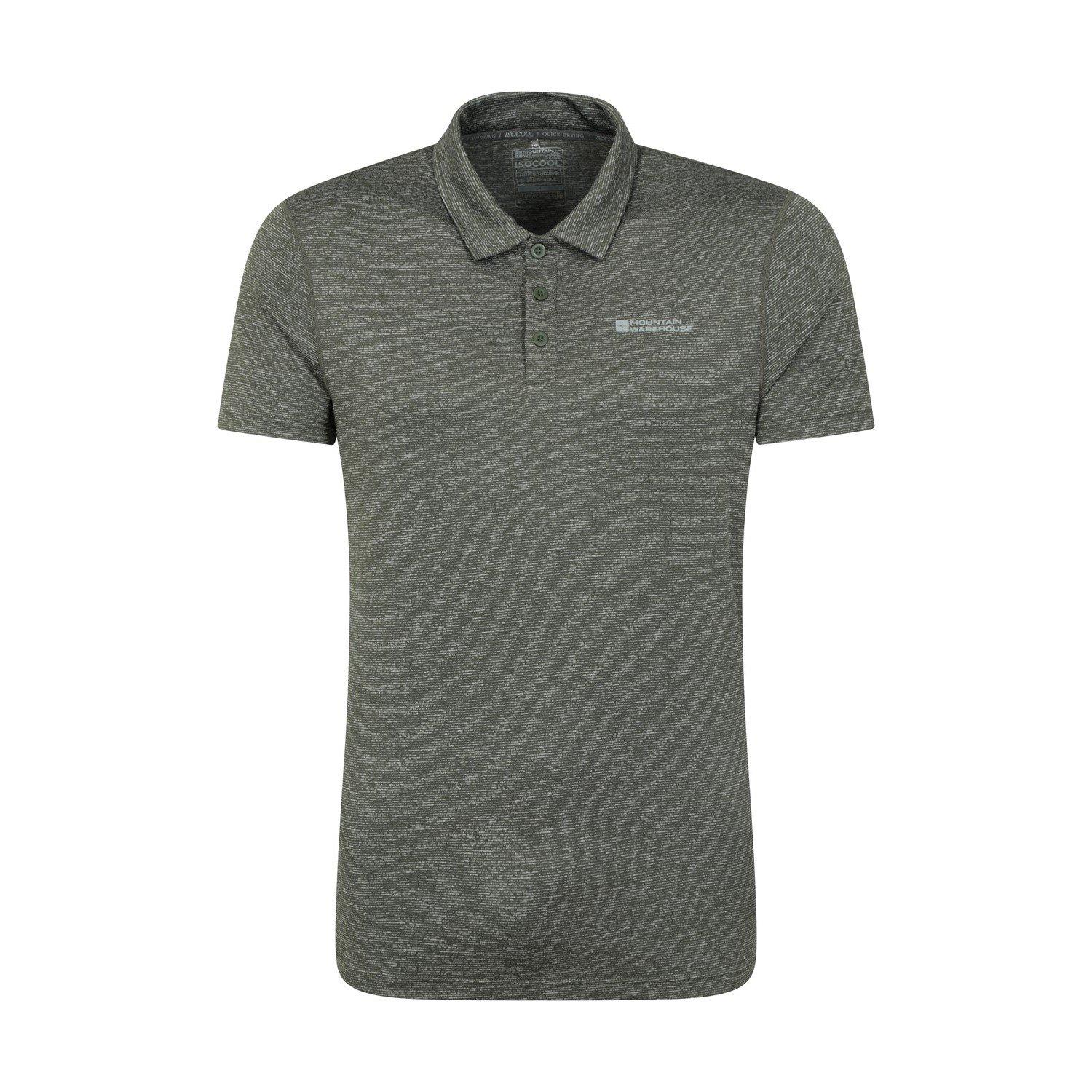 Mountain Warehouse - Agra Poloshirt, für Herren, Grün, Größe XL von Mountain Warehouse