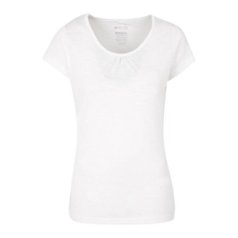 Mountain Warehouse - Agra TShirt, für Damen, Weiss, Größe 34 von Mountain Warehouse