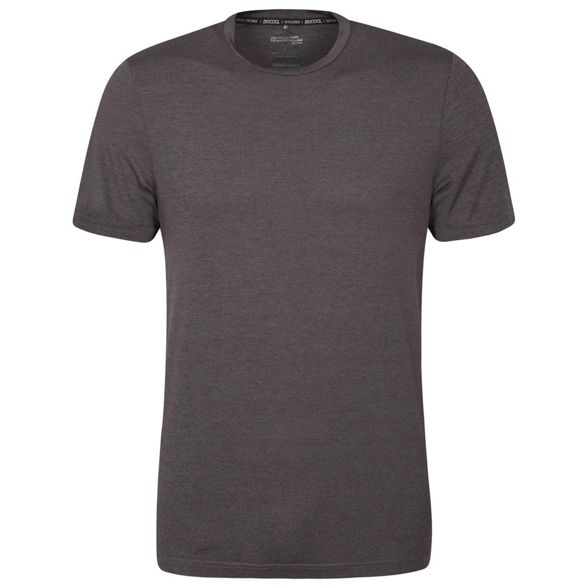 Agra Tshirt Herren Schwarz 3XL von Mountain Warehouse