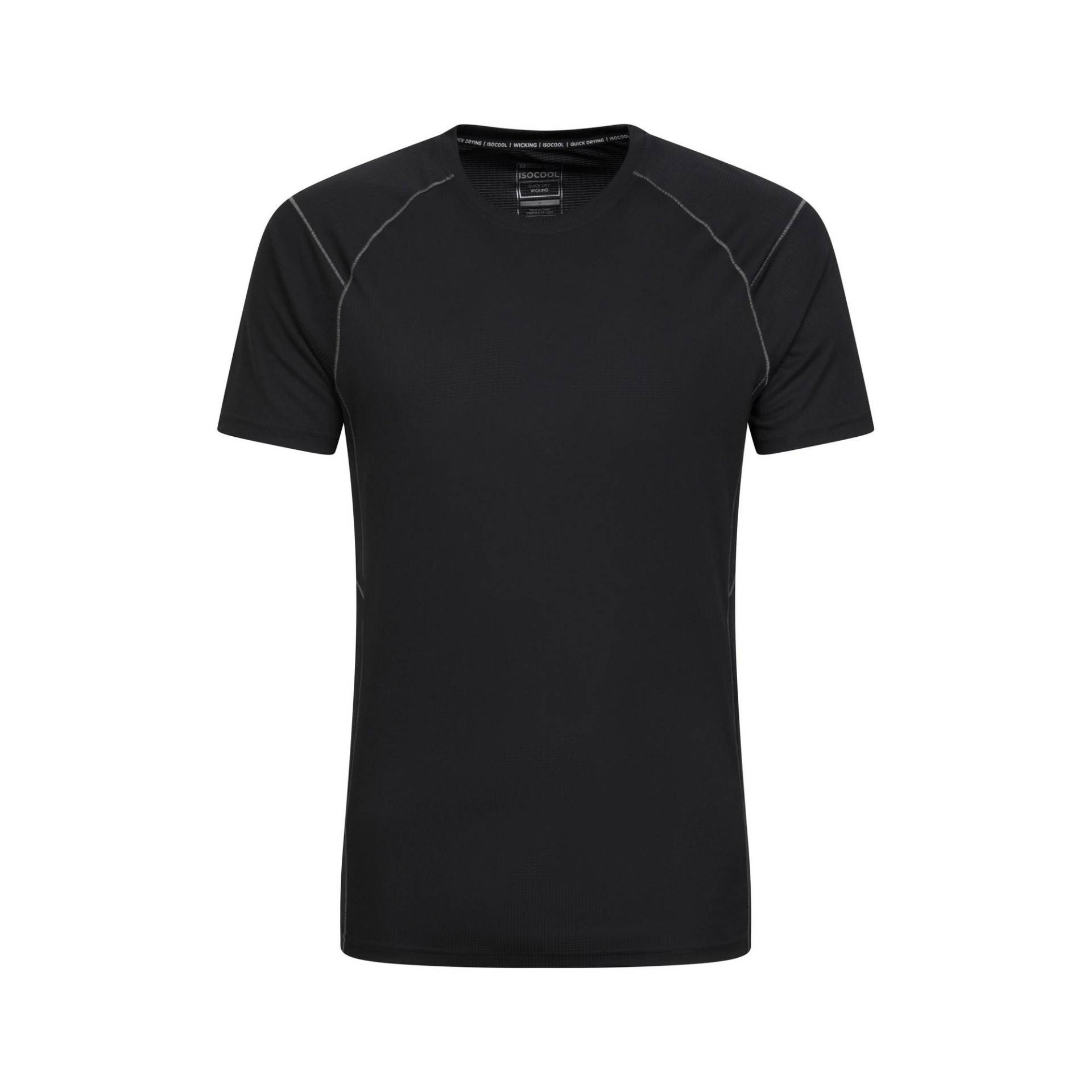 Approach Tshirt Wandern Mädchen Schwarz 3XL von Mountain Warehouse