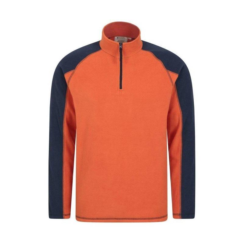 Ashbourne Fleeceoberteil Herren Orange M von Mountain Warehouse