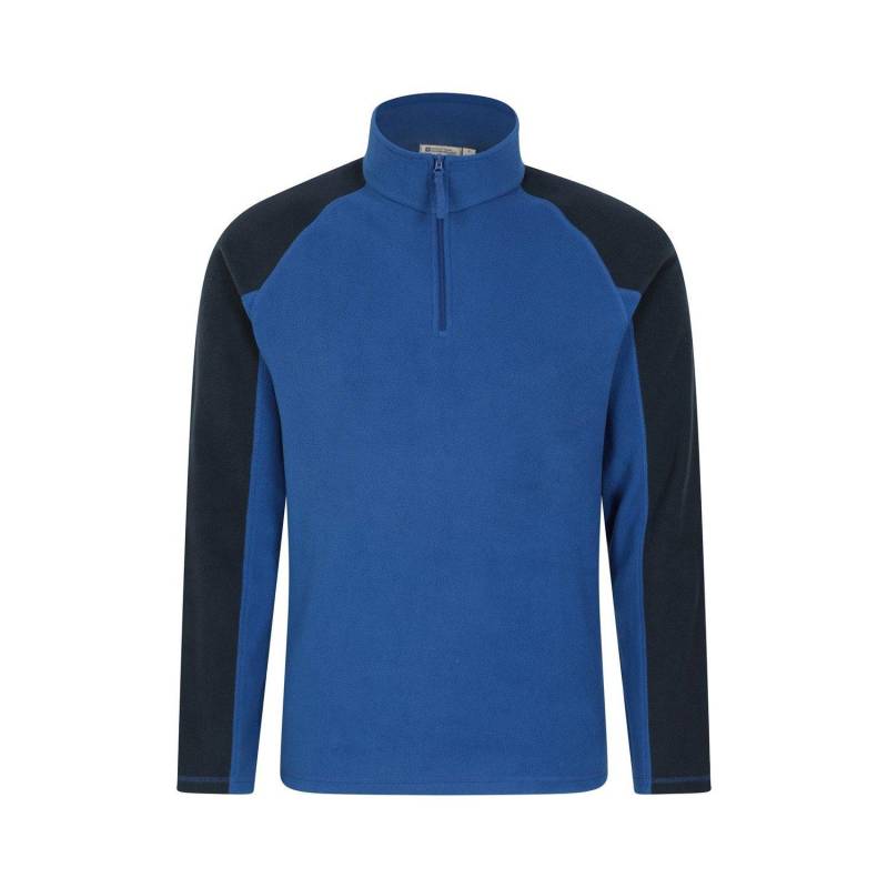 Ashbourne Ii Fleeceoberteil Mit Halbem Reißverschluss Herren Blau 3XL von Mountain Warehouse