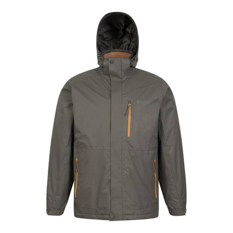 Bracken Extreme Jacke, Wasserfest 3 In 1 Herren Grün S von Mountain Warehouse