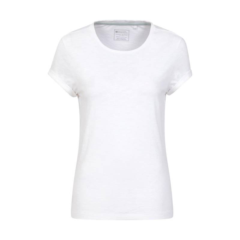 Bude Tshirt Damen Weiss 34 von Mountain Warehouse