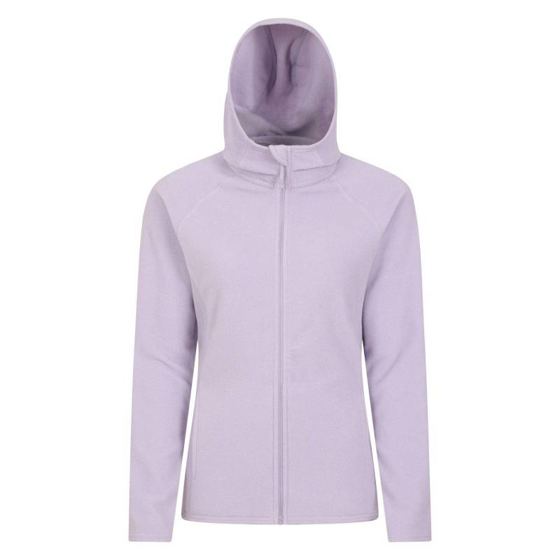 Mountain Warehouse - Camber Fleece mit Kapuze, für Damen, Lila, Größe M von Mountain Warehouse