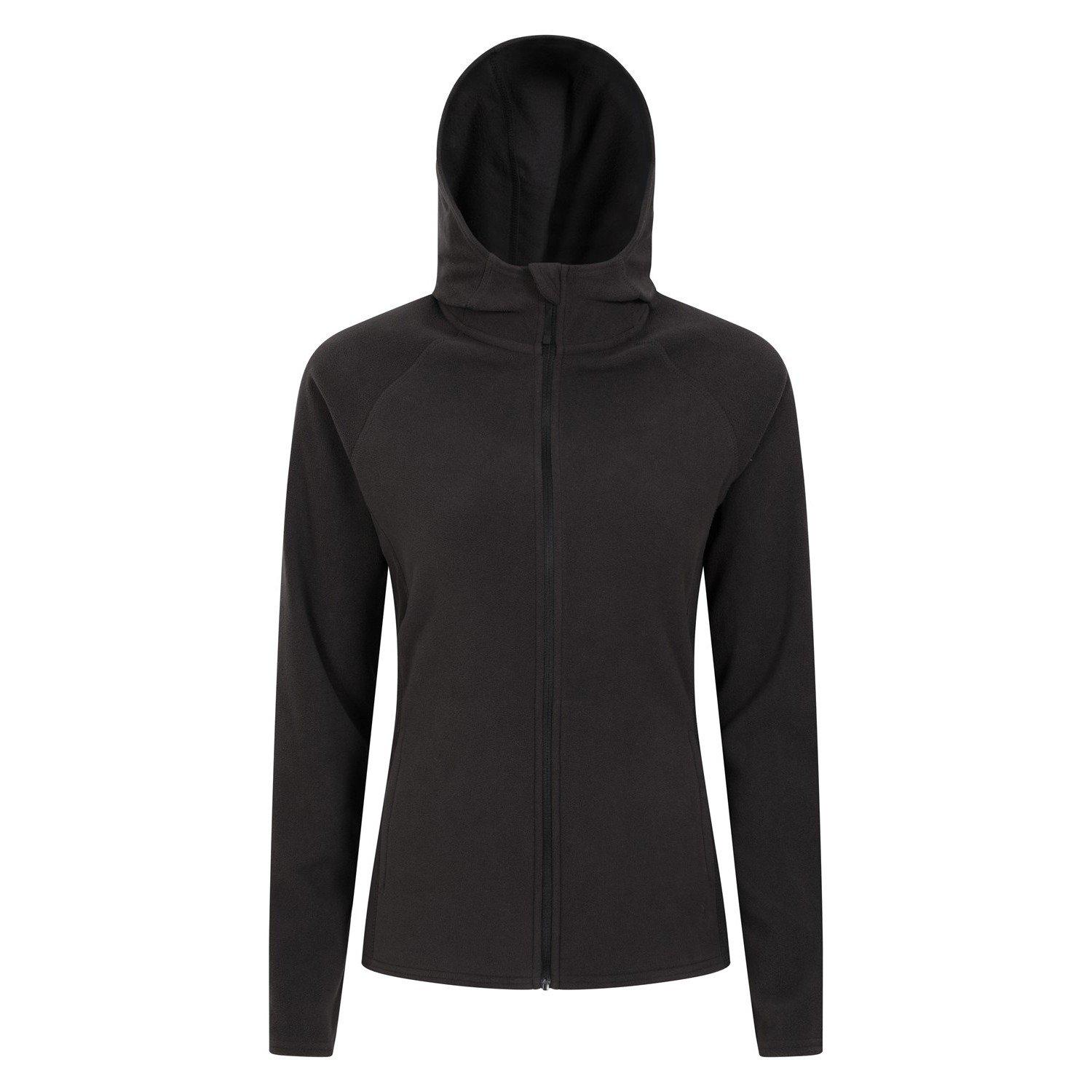 Camber Fleece Mit Kapuze Damen Schwarz XL von Mountain Warehouse