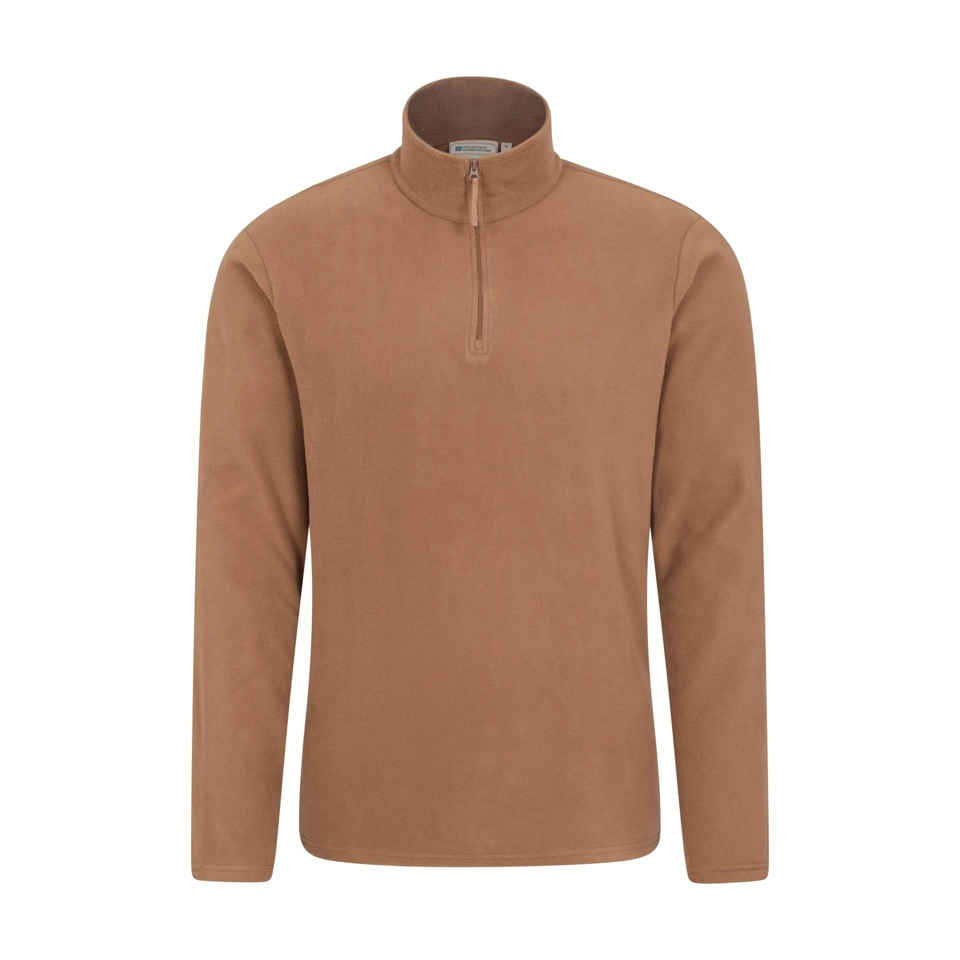 Camber Ii Fleeceoberteil Mit Halbem Reißverschluss Herren Beige 3XL von Mountain Warehouse