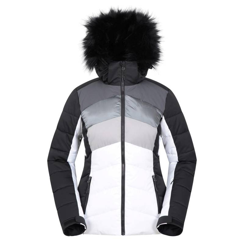 Mountain Warehouse - Cascade Skijacke Wattiert, für Damen, Weiss, Größe 44 von Mountain Warehouse