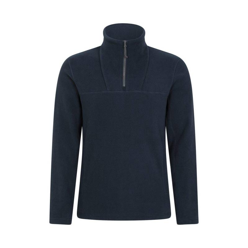 Cedar Fleeceoberteil Mit Halbem Reißverschluss Herren Blau 3XL von Mountain Warehouse