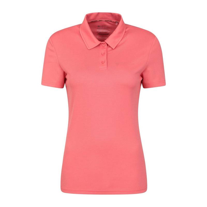 Classic Poloshirt Emblem Damen Pink 34 von Mountain Warehouse