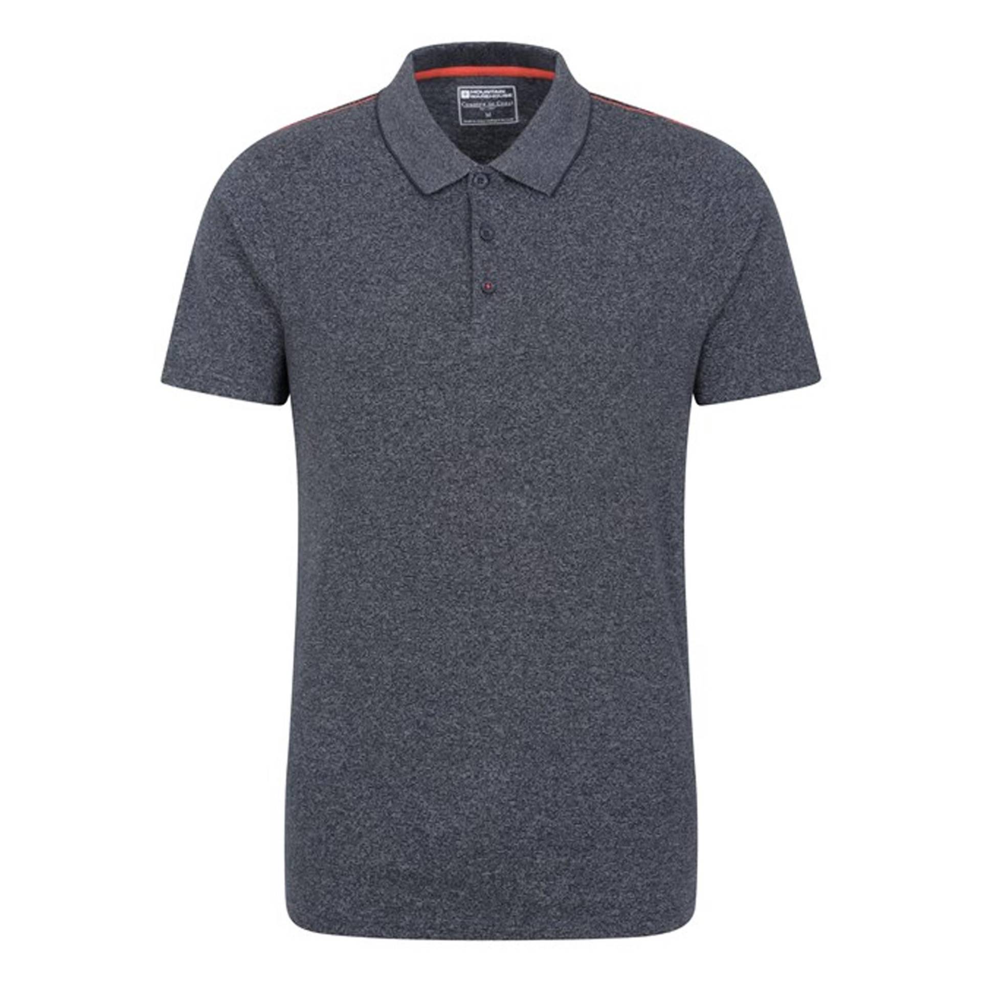 Cordyline Poloshirt Herren Marine L von Mountain Warehouse