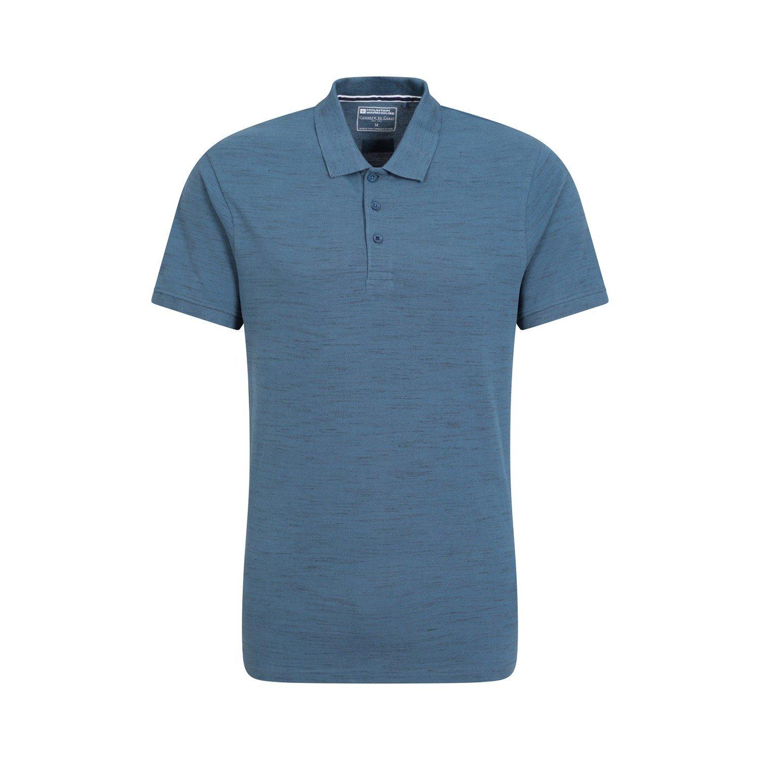 Dawnay Poloshirt Herren Blau M von Mountain Warehouse