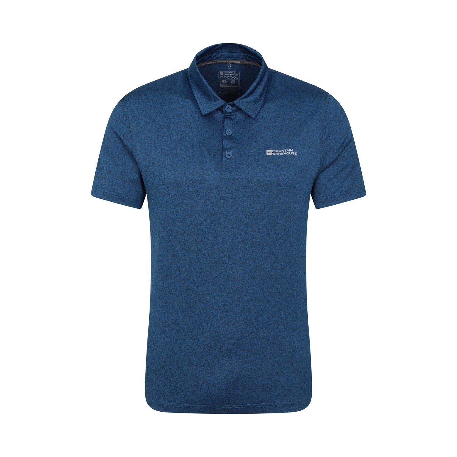 Deuce Poloshirt Herren Dunkelblau S von Mountain Warehouse