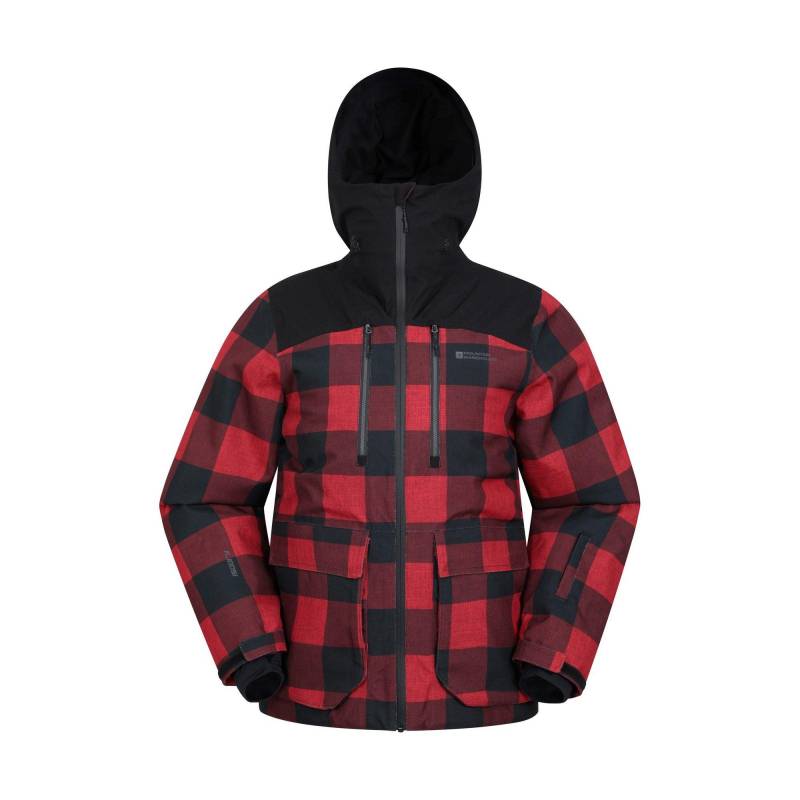 Drayton Skijacke Herren Rot Bunt L von Mountain Warehouse