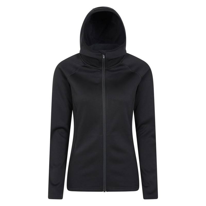 Dynamic Chakra Hoodie Mit Durchgehendem Reißverschluss Damen Schwarz 40 von Mountain Warehouse