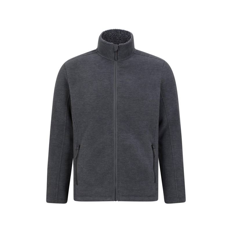 Elm Fleecejacke Herren Grau L von Mountain Warehouse