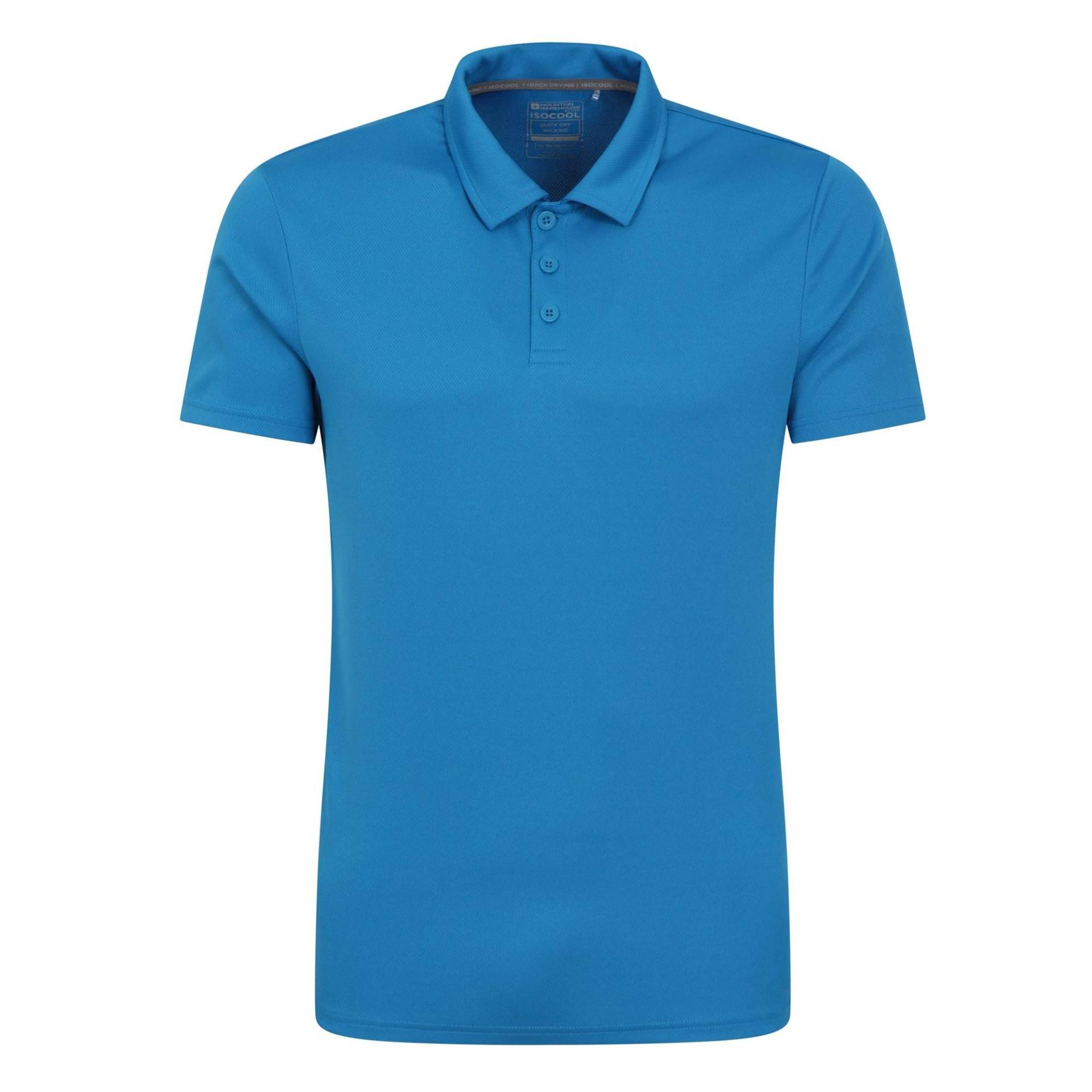 Endurance Poloshirt Herren Blau L von Mountain Warehouse